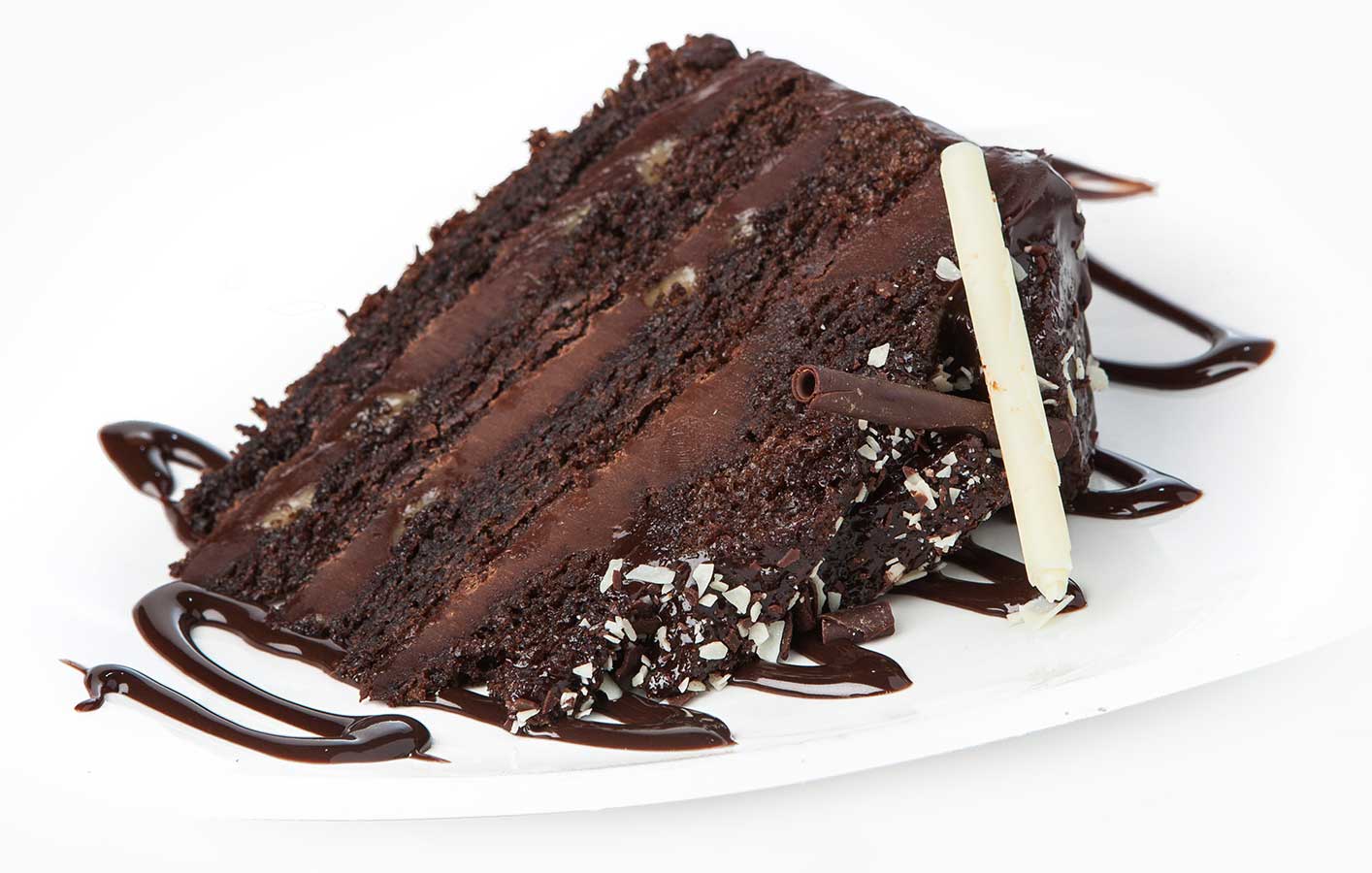 Gâteau trois chocolats